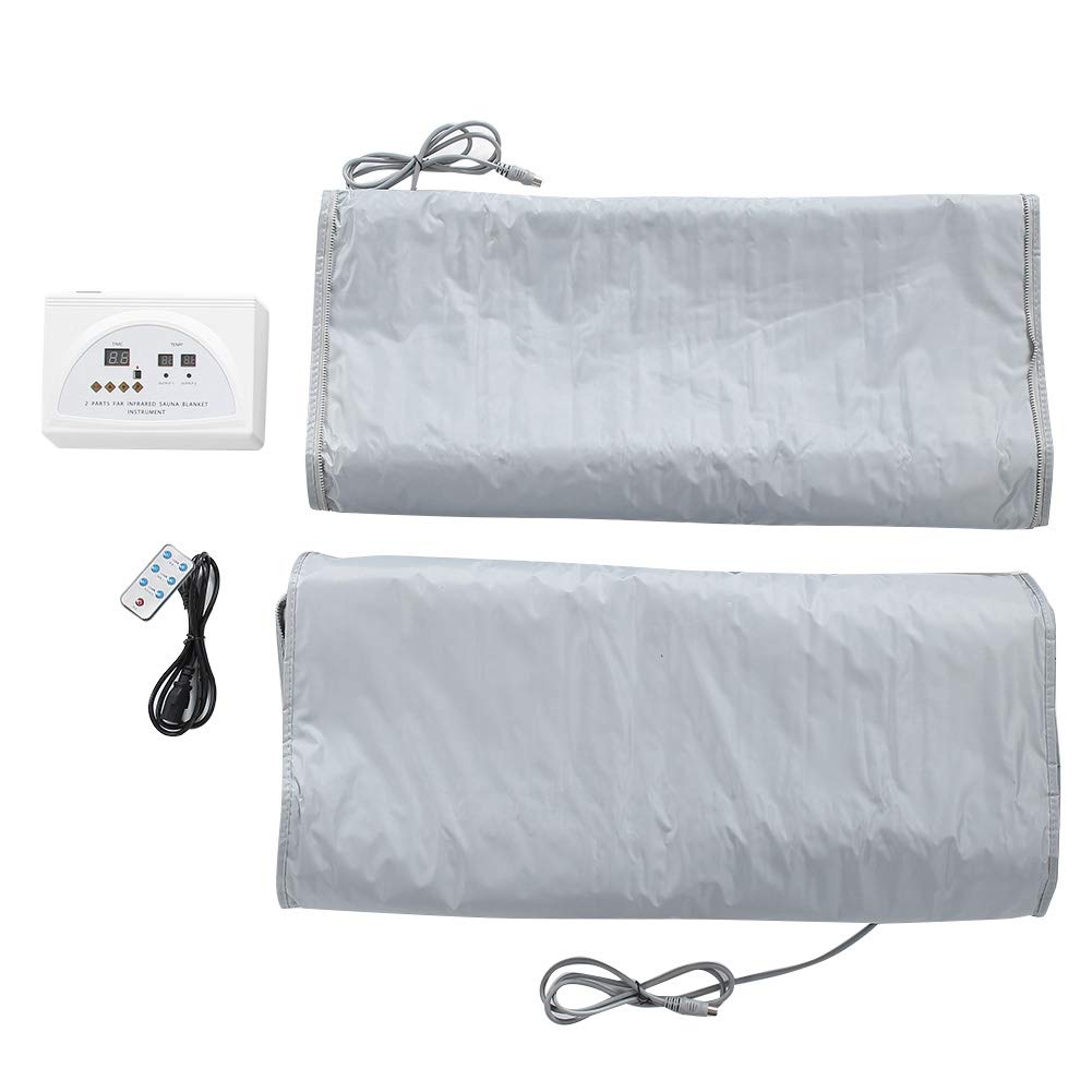 Portable Digital Far Infrared Sauna Blanket for Weight Loss & Detox - Professional Home Spa Therapy with US Plug 110V | Perfect for Relaxation, Slimming & Beauty Treatments