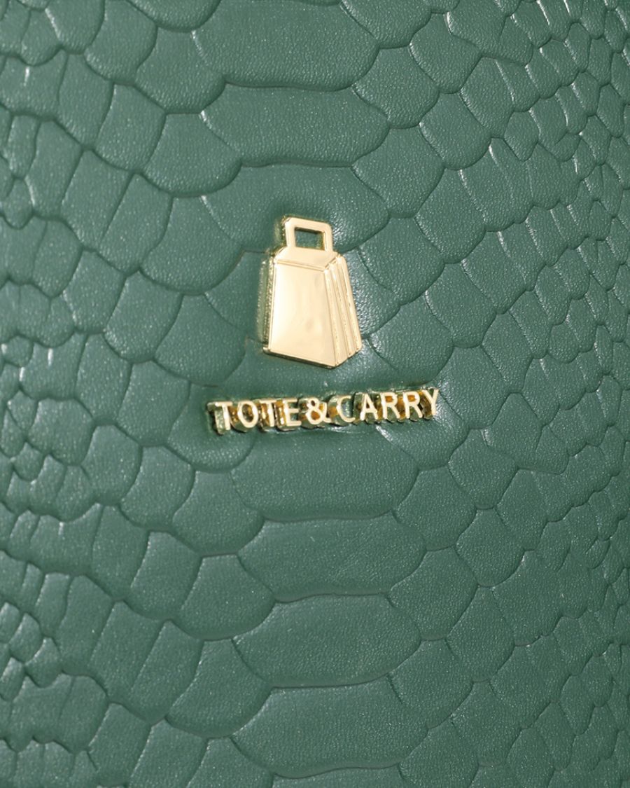 Apollo 1 Emerald Green Tote Bag for Women - Stylish & Durable Shopping, Beach & Work Bag - Perfect for Groceries, Travel & Everyday Use