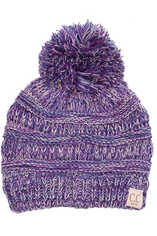 ScarvesMe CC Kids Baby Toddler Ribbon Knit Winter Beanie Hat - Soft & Warm Infant Cap for Boys & Girls - Perfect for Snow Days, Outdoor Play & Winter Adventures