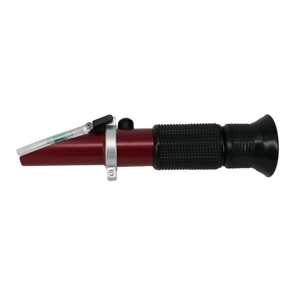 Rhino Clinical Refractometer for Serum Protein (0-12g/dl) & Urine Specific Gravity (1.000-1.050) - Digital Refractive Index 1.3330-1.3600 RI with Automatic Temperature Compensation & Teflon Coating - Ideal for Medical Labs, Veterinary Clinics, and Home Healthcare Use