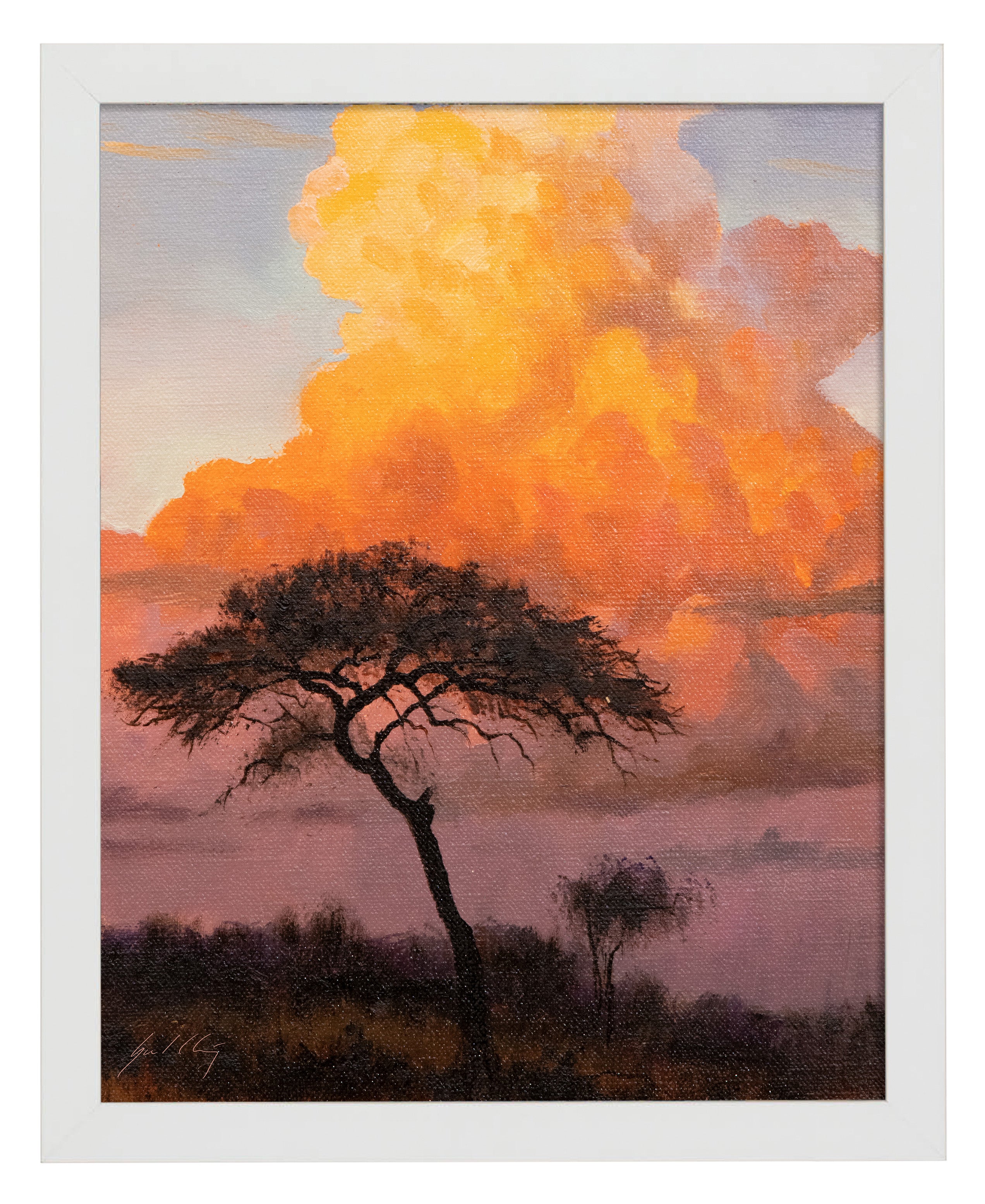 Storm Tonight Wall Art Print - Modern Home Decor for Living Room, Bedroom & Office - Premium Canvas Painting for Aesthetic Interior Design