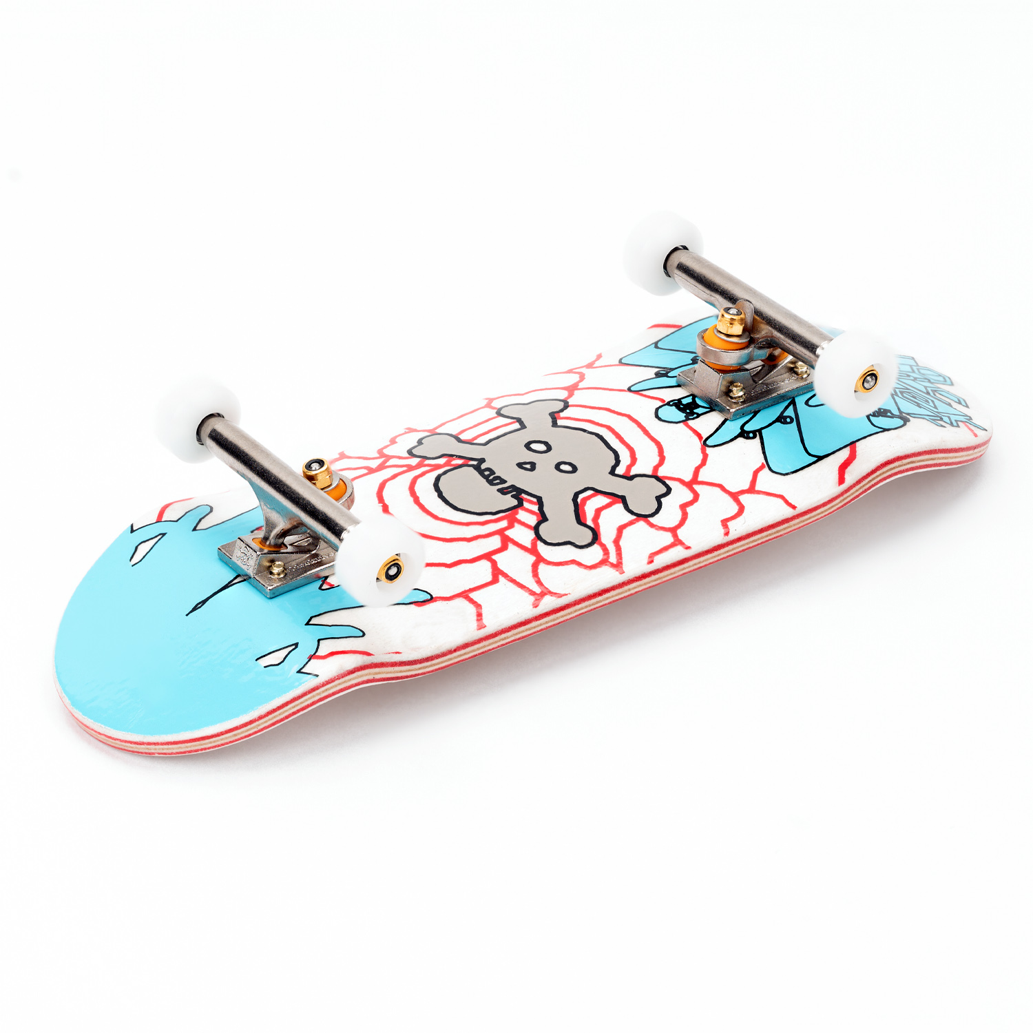 Blackriver Fingerboard Complete Skateboard - Professional Mini Fingerboard for Skateboard Enthusiasts | Perfect for Indoor Practice, Office Fun & Skateboard Training