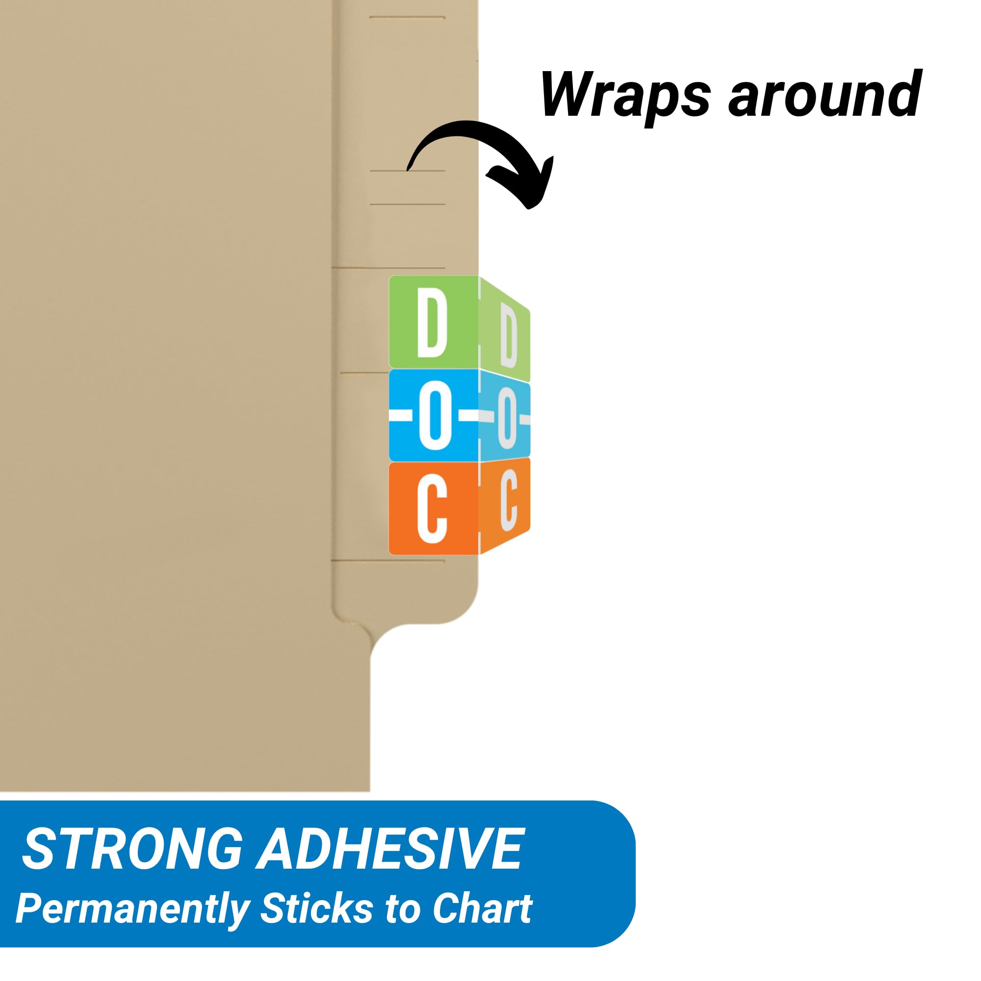 Doctor Stuff - Alphabet Letter D File Folder Labels, 1/2
