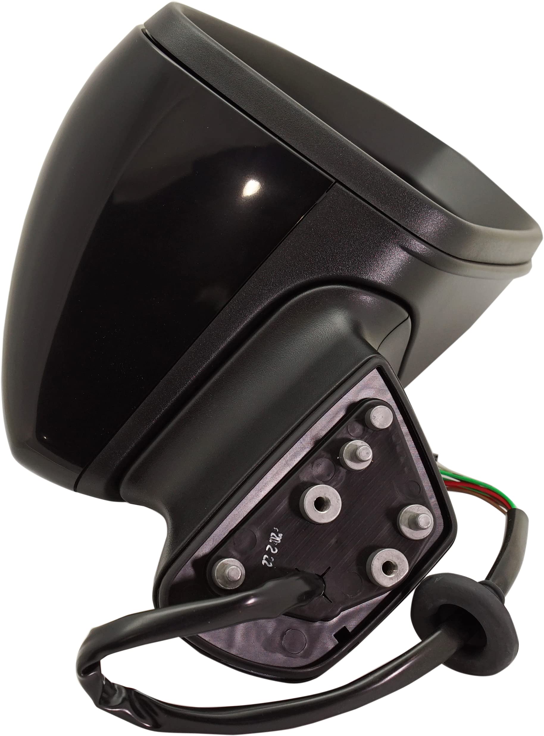 2016-2019 Chevrolet Cruze Passenger Side Power Heated Mirror with Blind Spot Monitor - Power Fold, Paintable (No Signal Light) | Replacement for Damaged Mirrors, Winter Driving Safety Upgrade