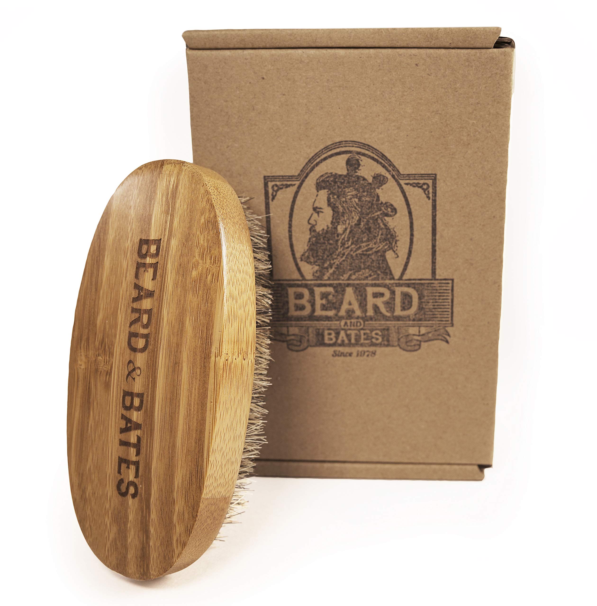 Ultimate Beard Grooming Kit for Men - Premium Organic Beard Oil & Balm, Boar Bristle Brush, Luxury Folding Comb, Engraved Leather Pouch, Handmade Scissors with Scabbard in Wooden Gift Box - Perfect for Daily Care & Grooming Routine