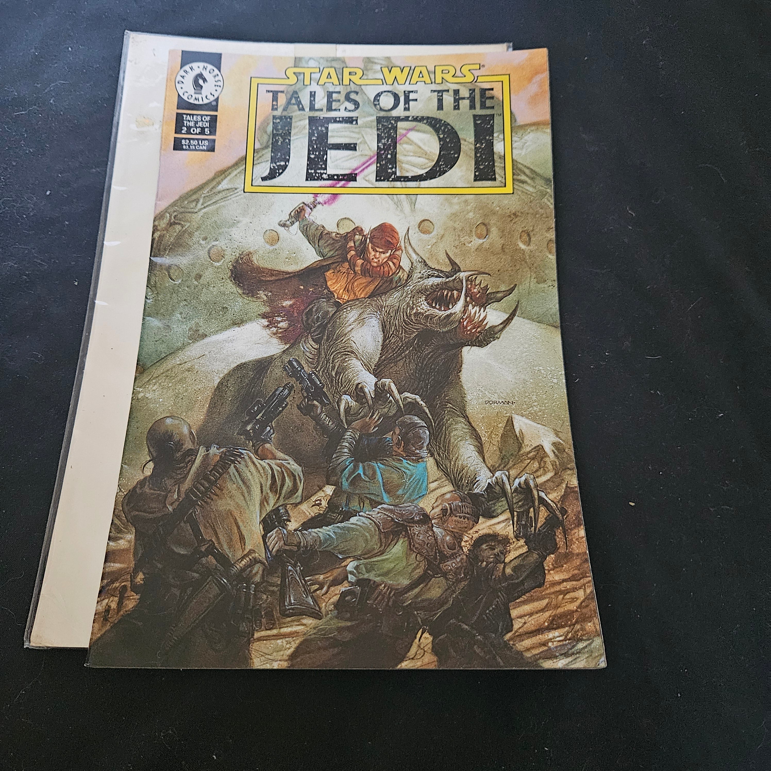 Star Wars: Tales of the Jedi Part 2 of 5 - Dark Horse Comics 1993 Vintage Collectible | Jedi Knights Adventure Graphic Novel | Perfect for Star Wars Fans & Comic Collectors
