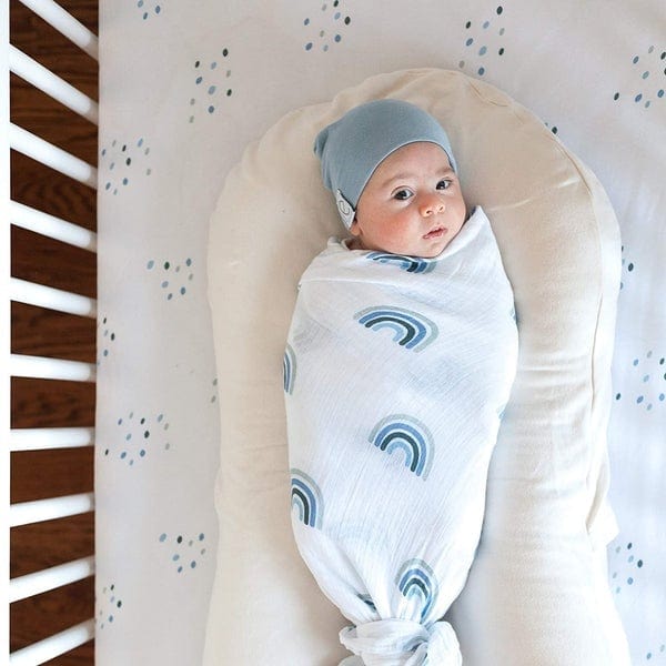 Elys & Co Soft Organic Cotton Crib Sheet - Single Pack for Baby Crib & Bassinet - Perfect for Nursery, Daycare & Travel