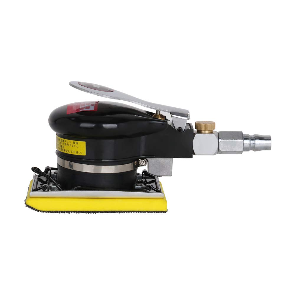**Square Random Orbit Sander - 10000RPM Electric Sander for Tight Spaces, Home Decoration & DIY Projects - Perfect for Woodworking, Furniture Refinishing & Auto Body Sanding**