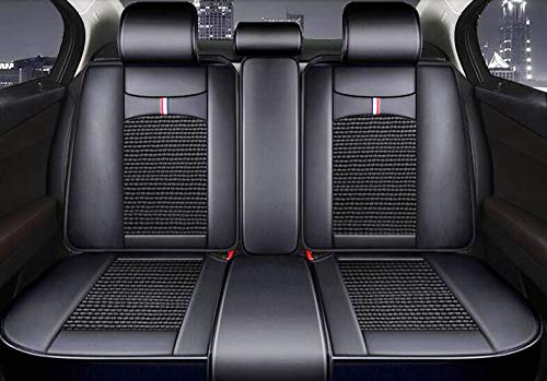 Breathable Polyester Fiber Leather Car Seat Covers for Kia Seltos 2020-2022 - Premium Comfort & Protection for Daily Commute & Road Trips