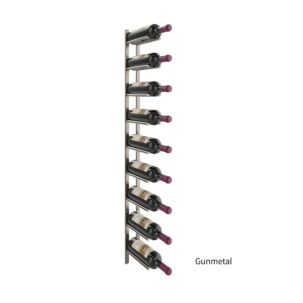 Vino Rail Flex Kit - Adjustable Wine Bottle Holder for Kitchen, Bar & Dining Room - Perfect for Wine Storage, Display & Serving