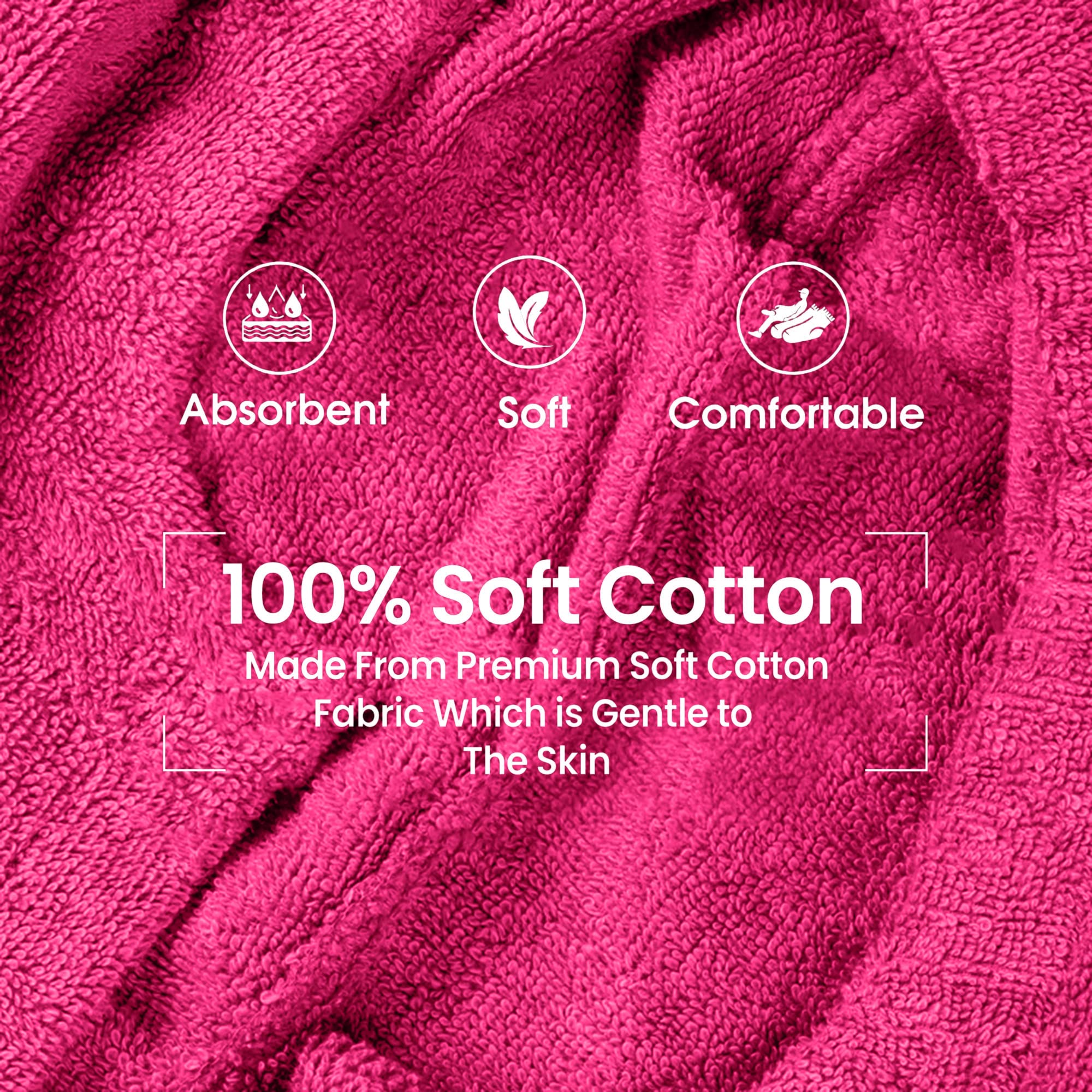 ALLEN & MATE Quick Dry 100% Terry Cotton Beach Poncho Towel with Hood & Pocket - Adult Changing Robe for Men & Women - Perfect for Swimming, Surfing, Beach, Pool & Outdoor Activities