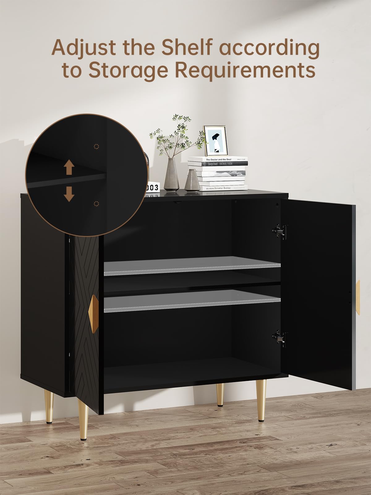 Modern Sideboard Buffet Cabinet - 31.5