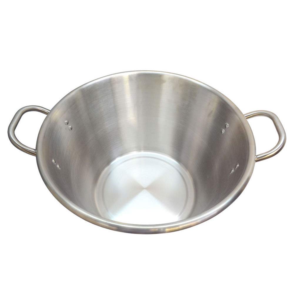 Premium Stainless Steel Carnitas Cazo Pot - Heavy Duty 19