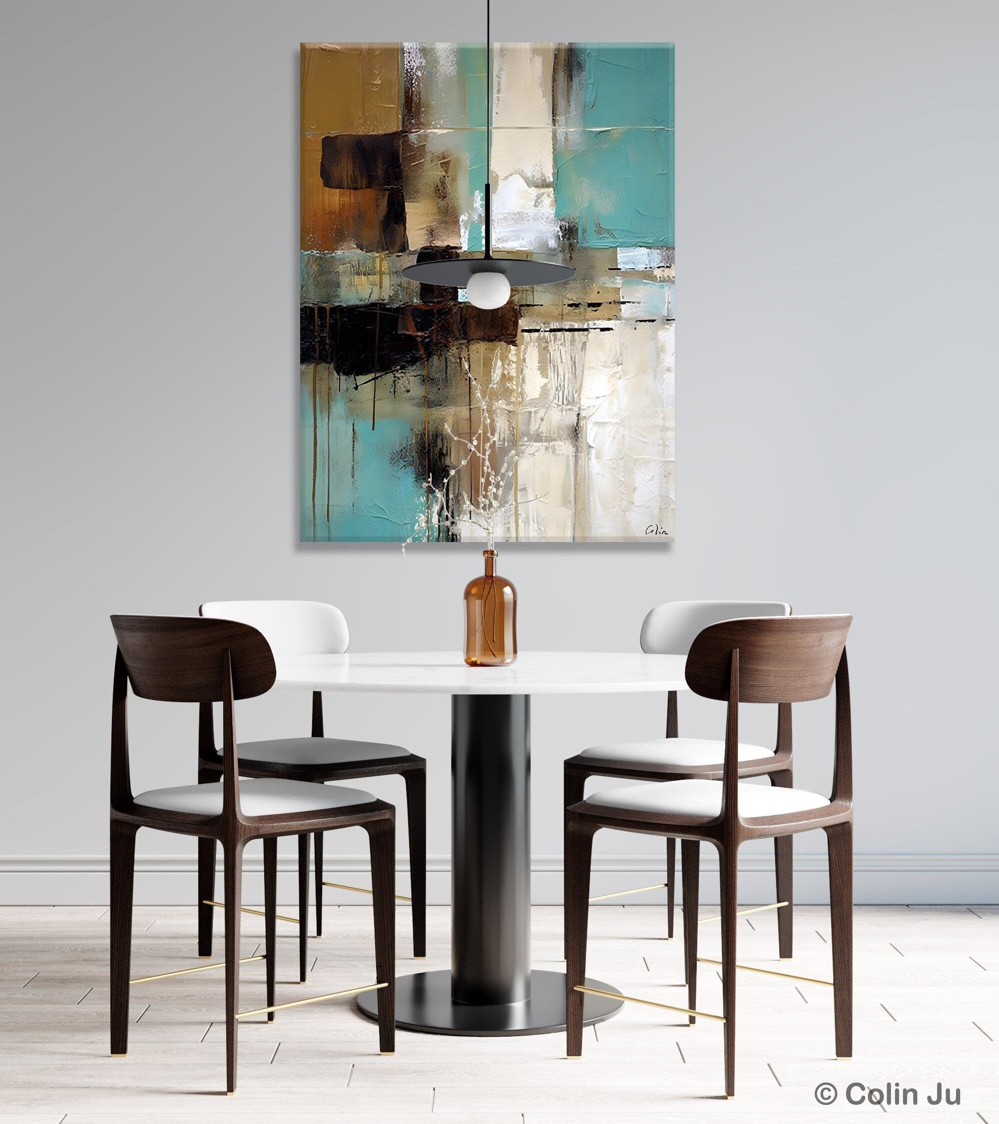 Hand Painted Canvas Art - Modern Extra Large Abstract Wall Paintings for Living Room Decor | Contemporary Original Artwork for Home & Office Interior Design
