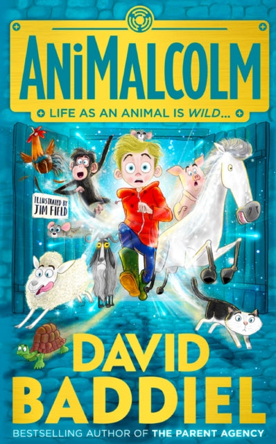 AniMalcolm by David Baddiel - Funny Children's Adventure Book for Kids Ages 8-12 | Perfect for Bedtime Reading, Classroom Storytime & Summer Vacation Entertainment