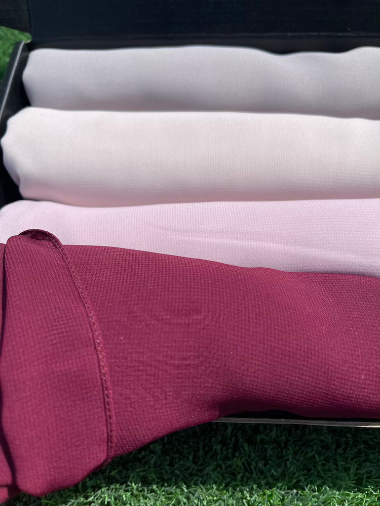 Elegant Rosé Dusk Chiffon Hijab Set - Soft Muslim Headscarf for Women - Perfect for Prayer, Modest Fashion & Special Occasions
