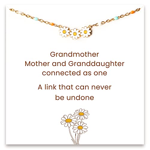 Grandmother, Mother and Granddaughter connected as one link that can never be undone