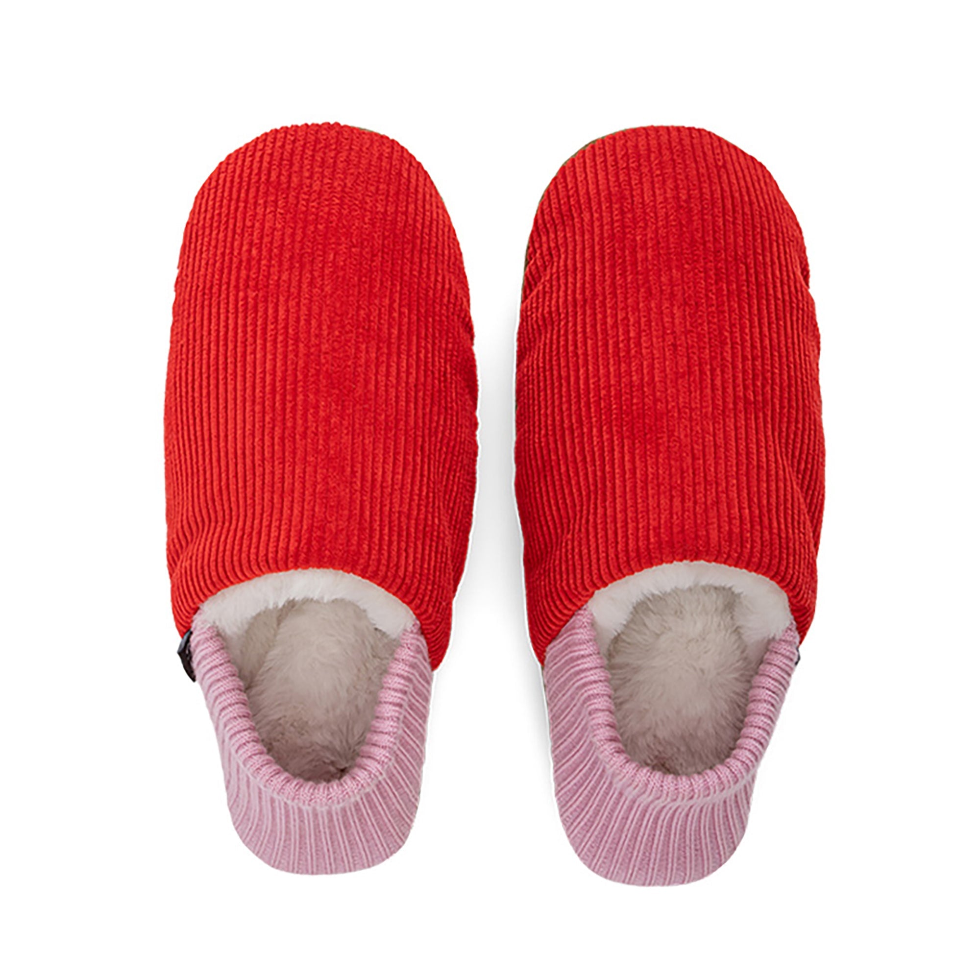 Willer Cozy Corduroy House Slippers with Soft Fur Lining - Warm Indoor Shoes for Women & Men - Perfect for Winter, Lounging at Home, and Cold Floors