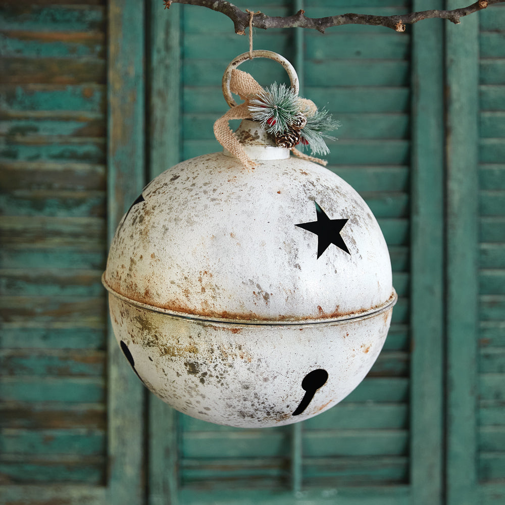 Jumbo Jingle Bell - Large Christmas Decoration Bells for Holiday Decor, DIY Crafts, Tree Ornaments & Festive Party Supplies