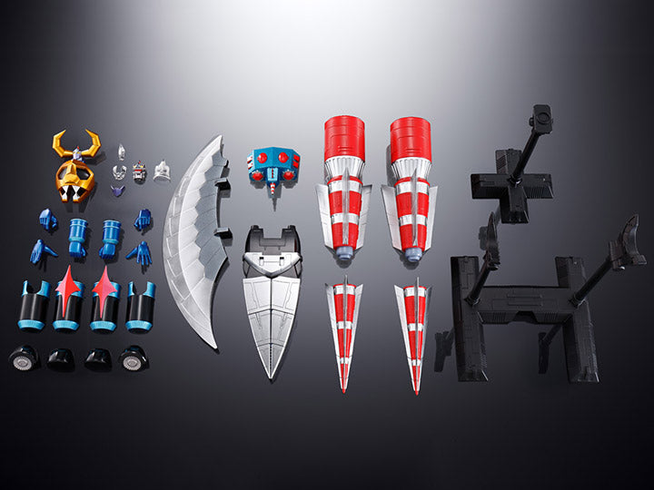 Bandai Soul of Chogokin GX-100X Gaiking & Daiku Maryu Power Up Set - Limited Edition Action Figure Collectible for Anime Fans & Model Enthusiasts - Perfect for Display, Gifting, and Anime Collections