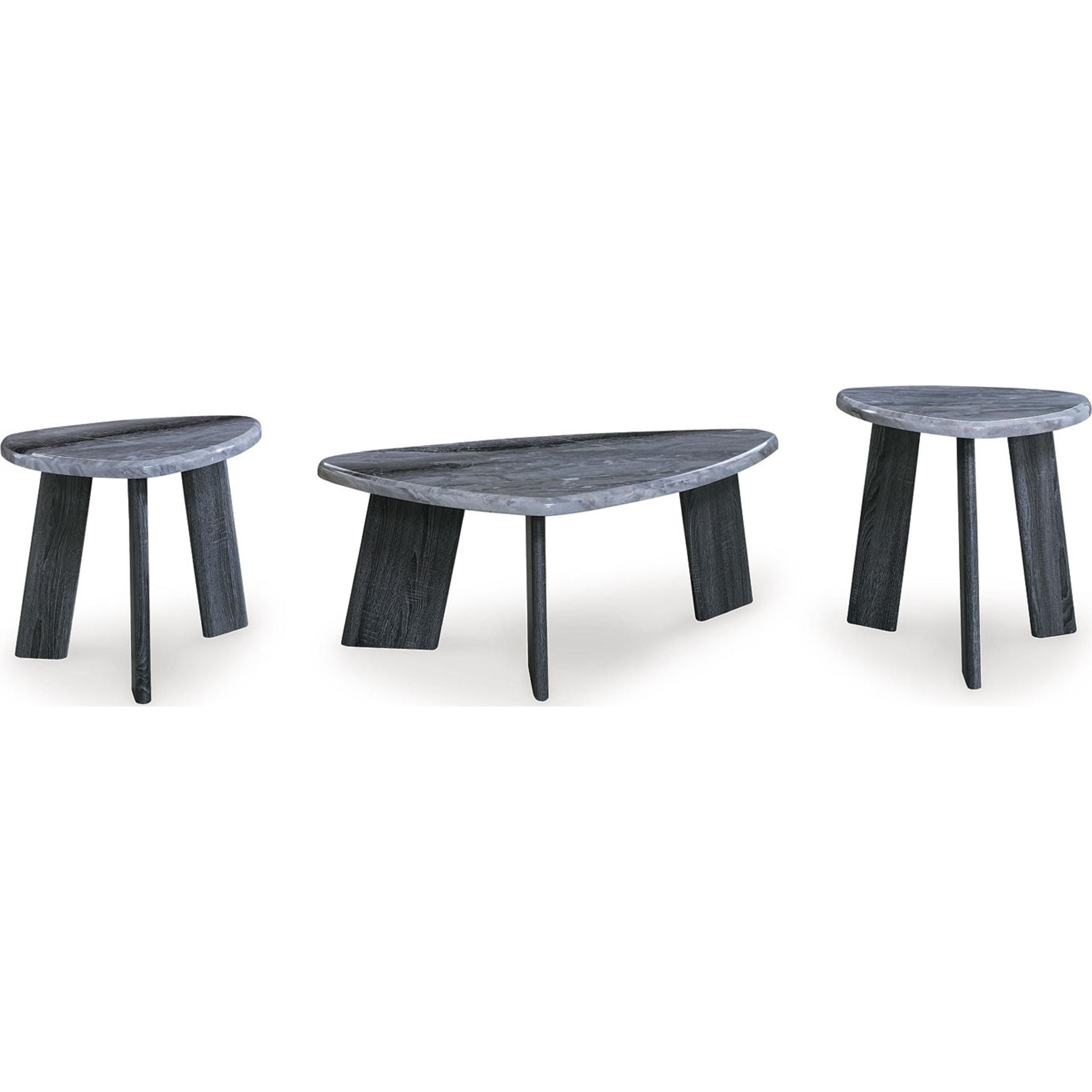 Bluebond 3-Pack Folding Tables - Lightweight Portable Gray Tables for Indoor & Outdoor Use - Perfect for Parties, Camping, Picnics and Home Office