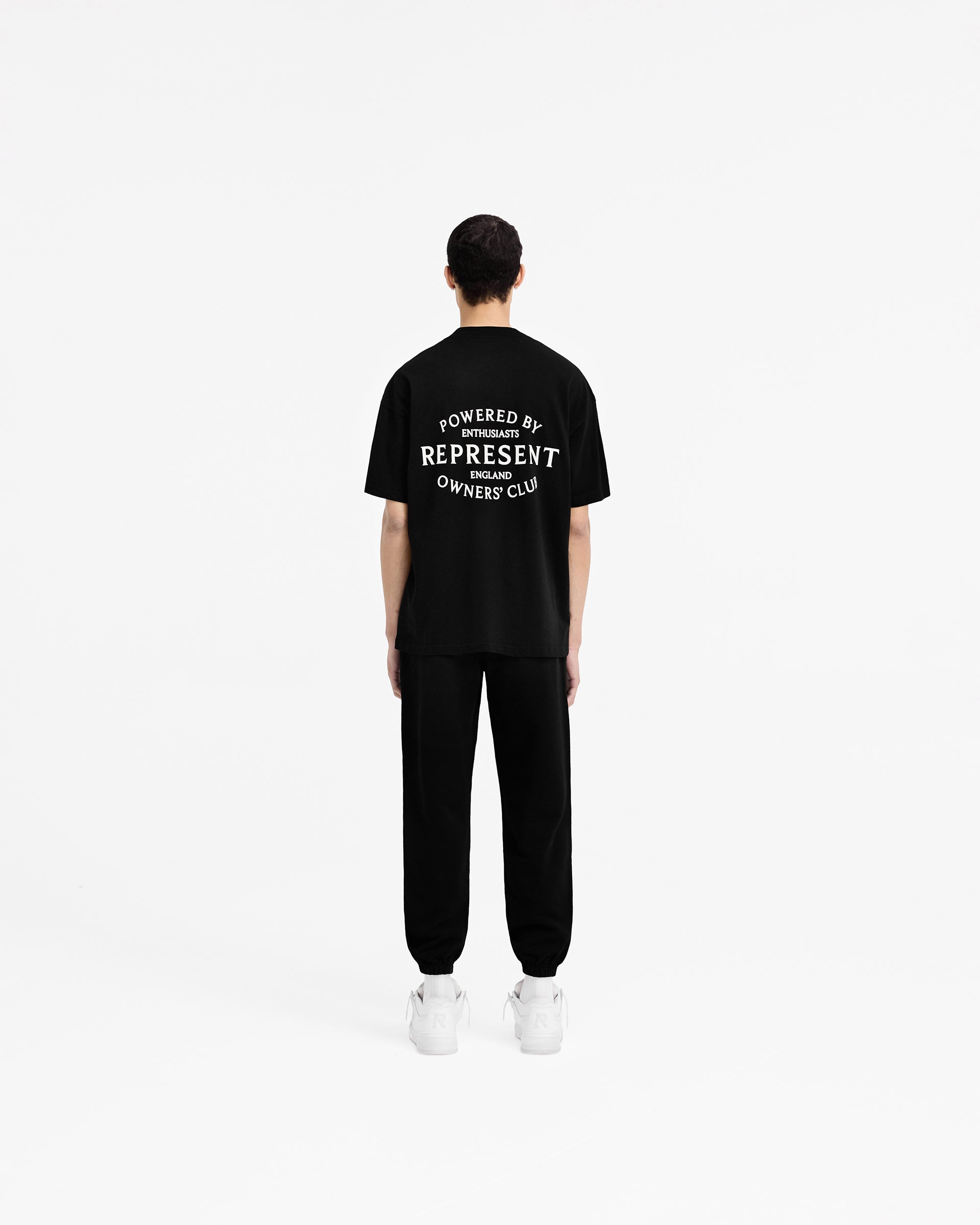 Represent Owners Club Stamp T-Shirt - Jet Black | Stylish Graphic Tee for Men & Women | Perfect for Streetwear, Casual Outfits & Urban Fashion