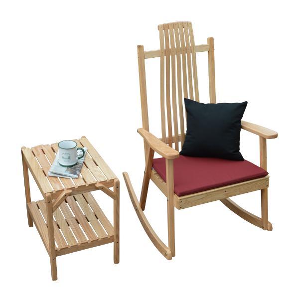 Bent Oak Rocker Chair - Handcrafted Solid Wood Rocking Chair for Living Room, Nursery & Porch - Comfortable & Durable Rocking Chair for Relaxation & Nursing
