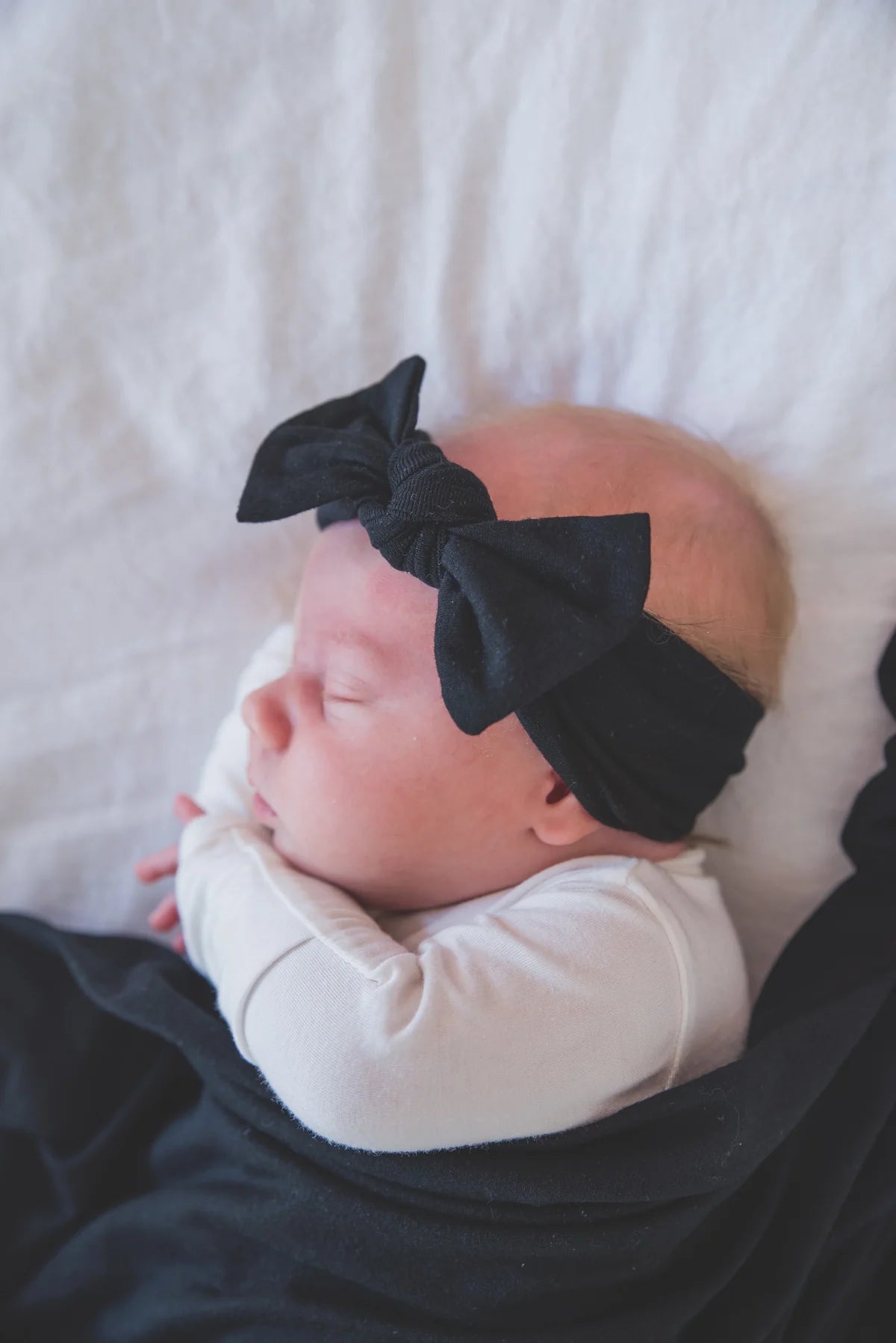 Copper Pearl Adjustable Knit Headband for Women & Girls - Soft Stretchy Hair Band in Midnight Black - Perfect for Workouts, Yoga, and Everyday Wear