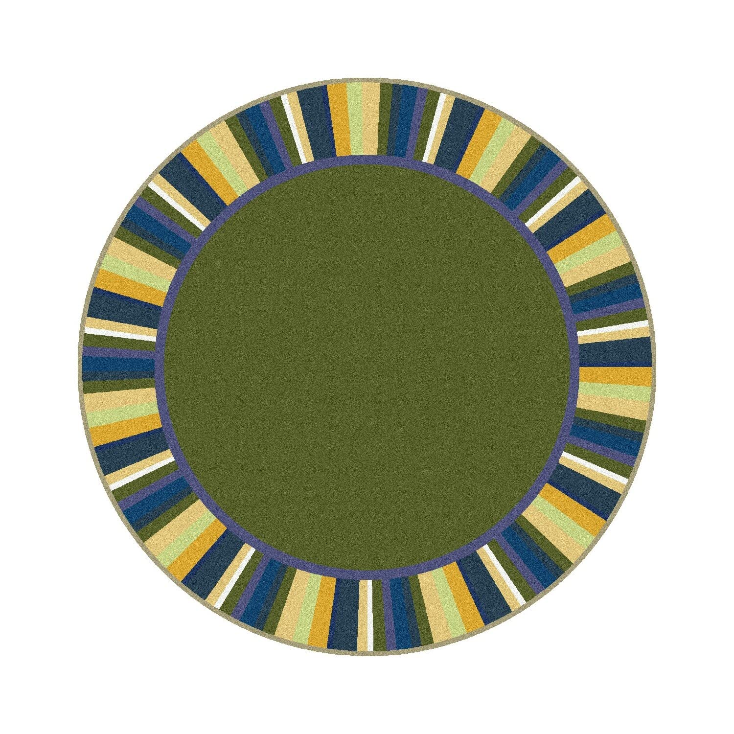 Kids Playroom Rug - Round 7'7