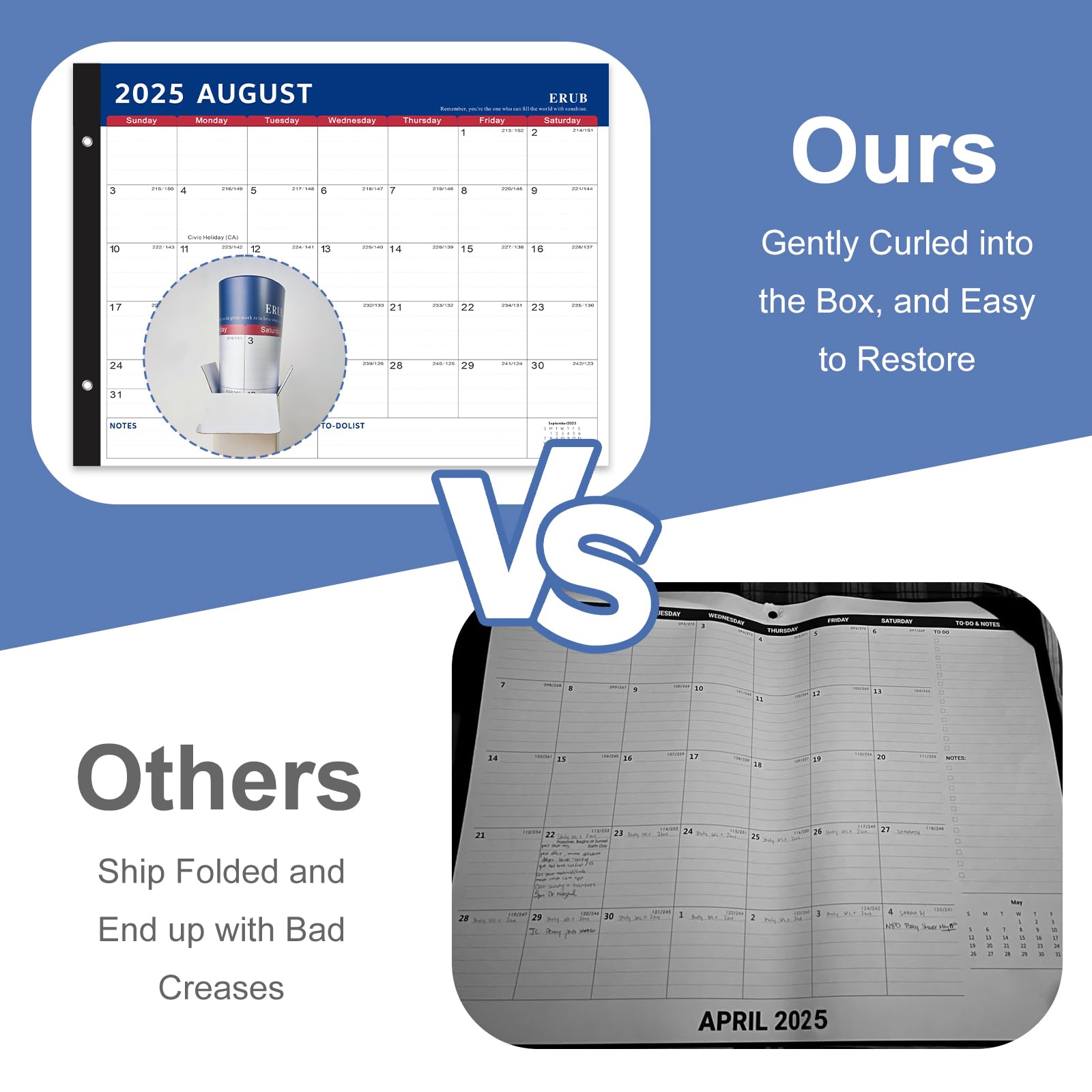 2025 Large Desk Calendar - 22