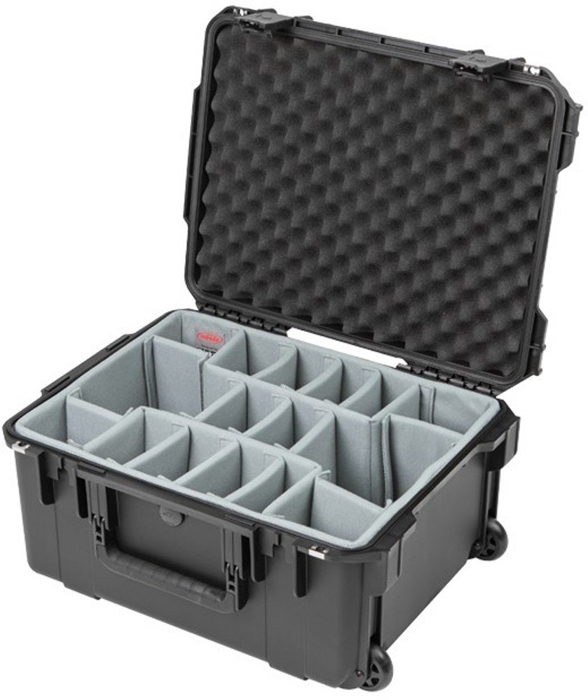 SKB iSeries 3i-2015-10PT Professional Waterproof Camera Case - Black/Gray - Durable DSLR & Mirrorless Camera Protection for Travel & Outdoor Photography