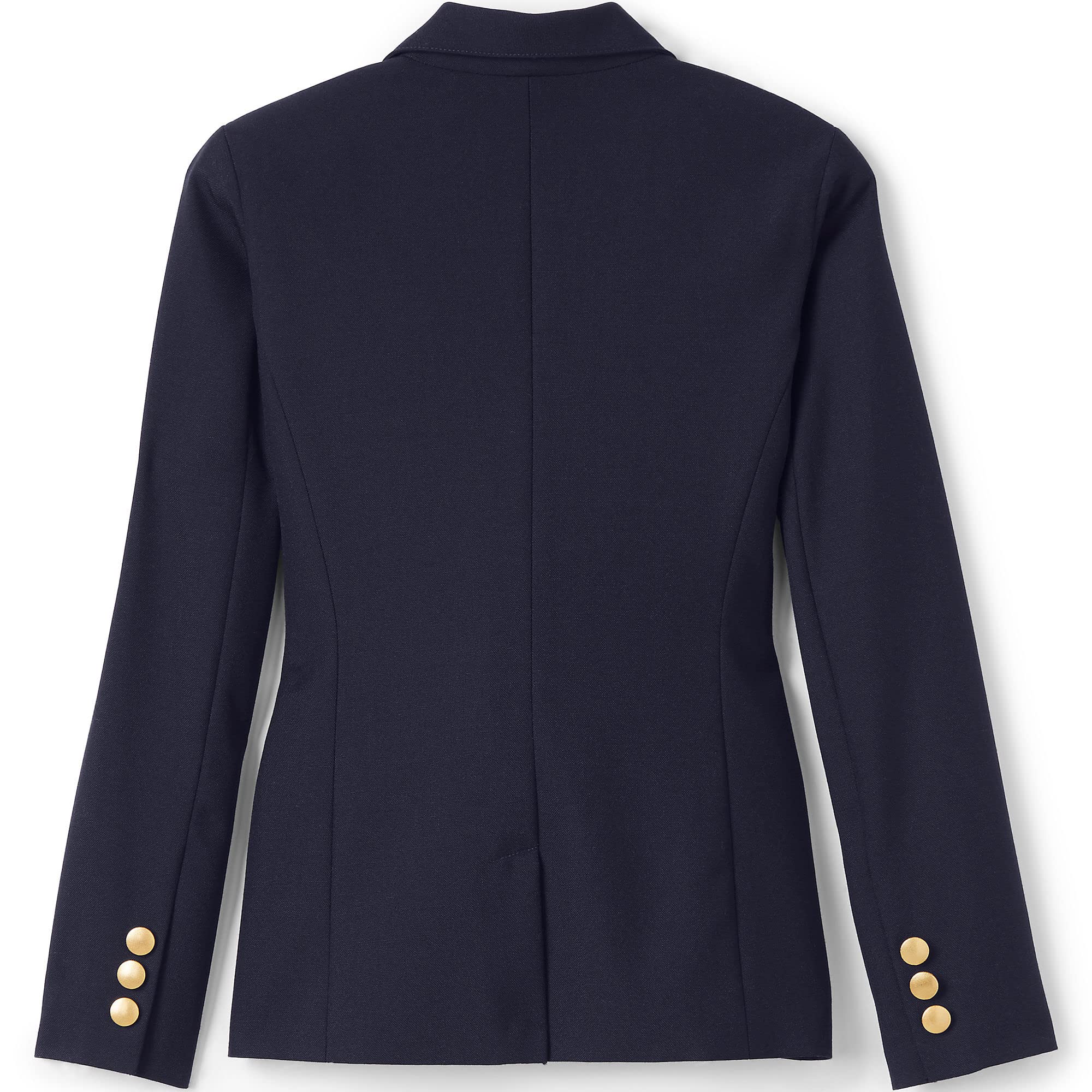 Lands' End Girls' Hopsack Blazer - Classic School Uniform Jacket for Girls | Perfect for School, Formal Events & Dressy Occasions