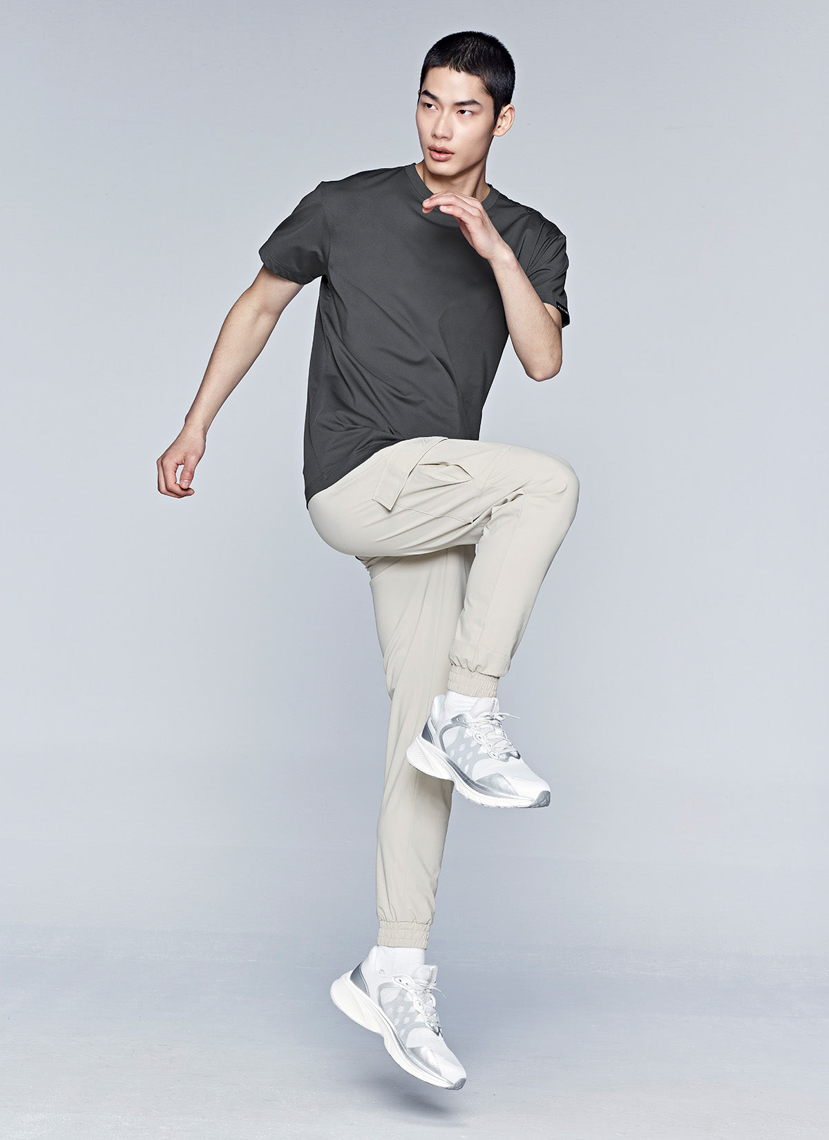 Comfortable Cargo Joggers for Men - Stretchable Workout Pants with Pockets | Perfect for Running, Gym, Travel & Casual Wear