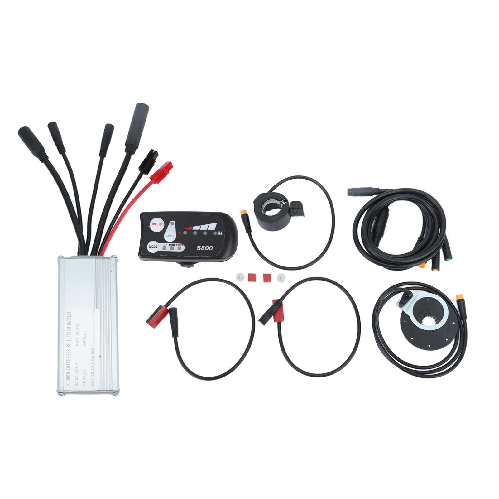 Alomejor 750W Electric Bike Motor Controller Kit with S800 LCD Display - DIY E-Bike Conversion for Scooters & Folding Bikes | Perfect for Commuting, Off-Road Adventures & Urban Transportation