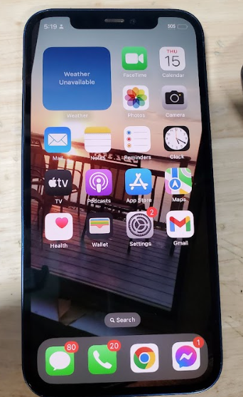 Apple iPhone 12 5G Smartphone (128GB, Blue) - 6.1