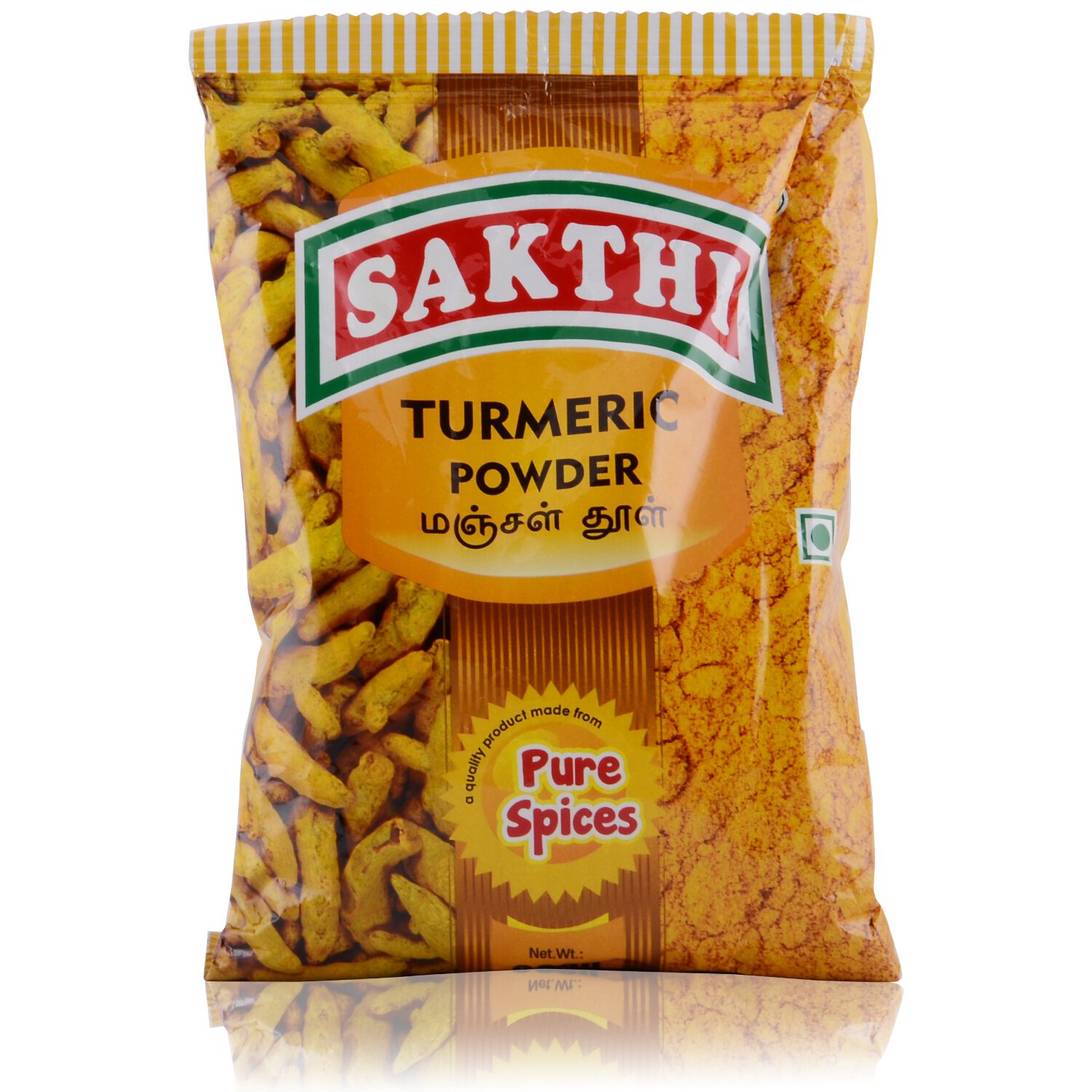 Organic SAKTHI Turmeric Powder 200G (7oz) - Premium Indian Spice for Cooking, Golden Milk & Skincare - Gluten-Free & Non-GMO