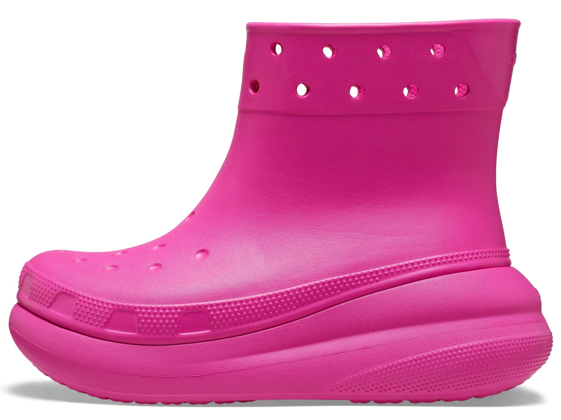 Crocs Unisex Crush Rain Boots - Waterproof Rubber Rain Boots for Men & Women - Comfortable Slip-On Outdoor Shoes for Hiking, Gardening & Wet Weather