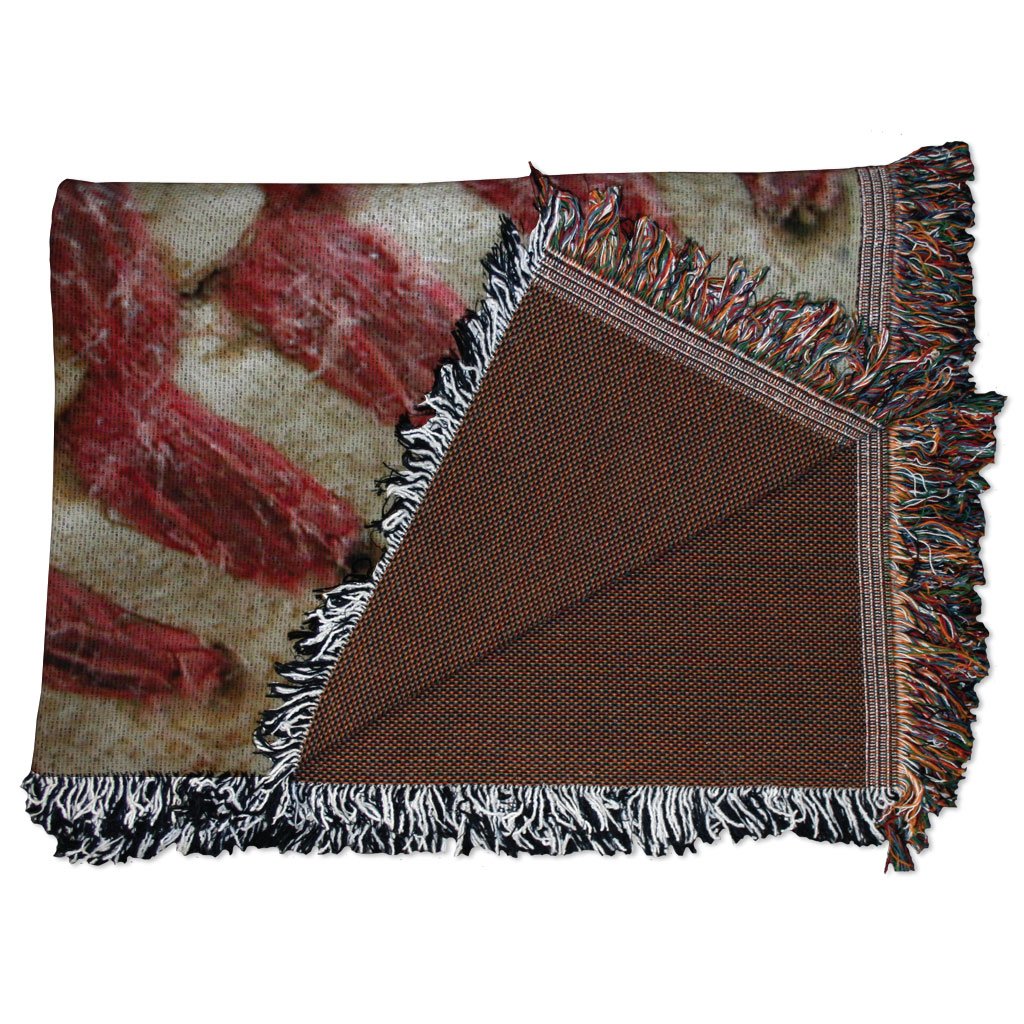 VictoryStore Baseball Woven Throw Blanket - Soft & Durable Sports Fan Gift for Bed, Couch, Outdoor Picnics & Game Day Comfort