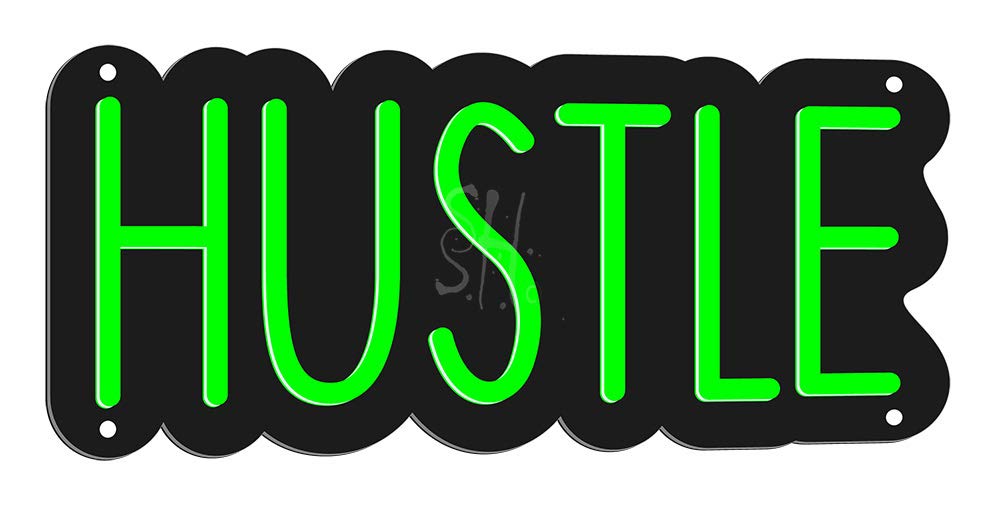 Hustle Neon LED Sign - 8