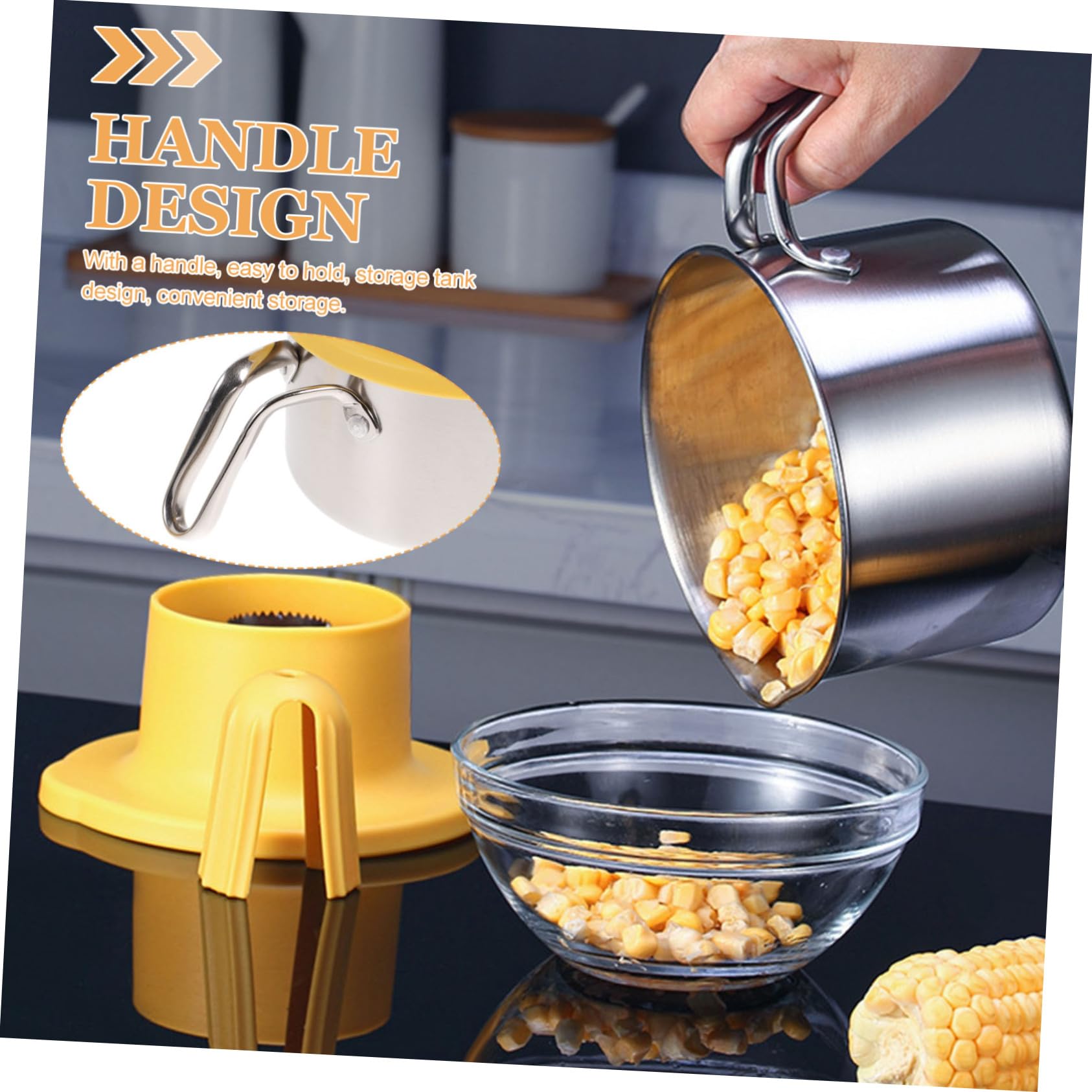 Thresher Corn Grater & Peeler - Multi-Purpose Kitchen Tool for Corn, Fruits & Vegetables | Perfect for Shaving, Peeling & Grating Corn | Ideal for Home Cooking, BBQ Prep & Farm Fresh Meals