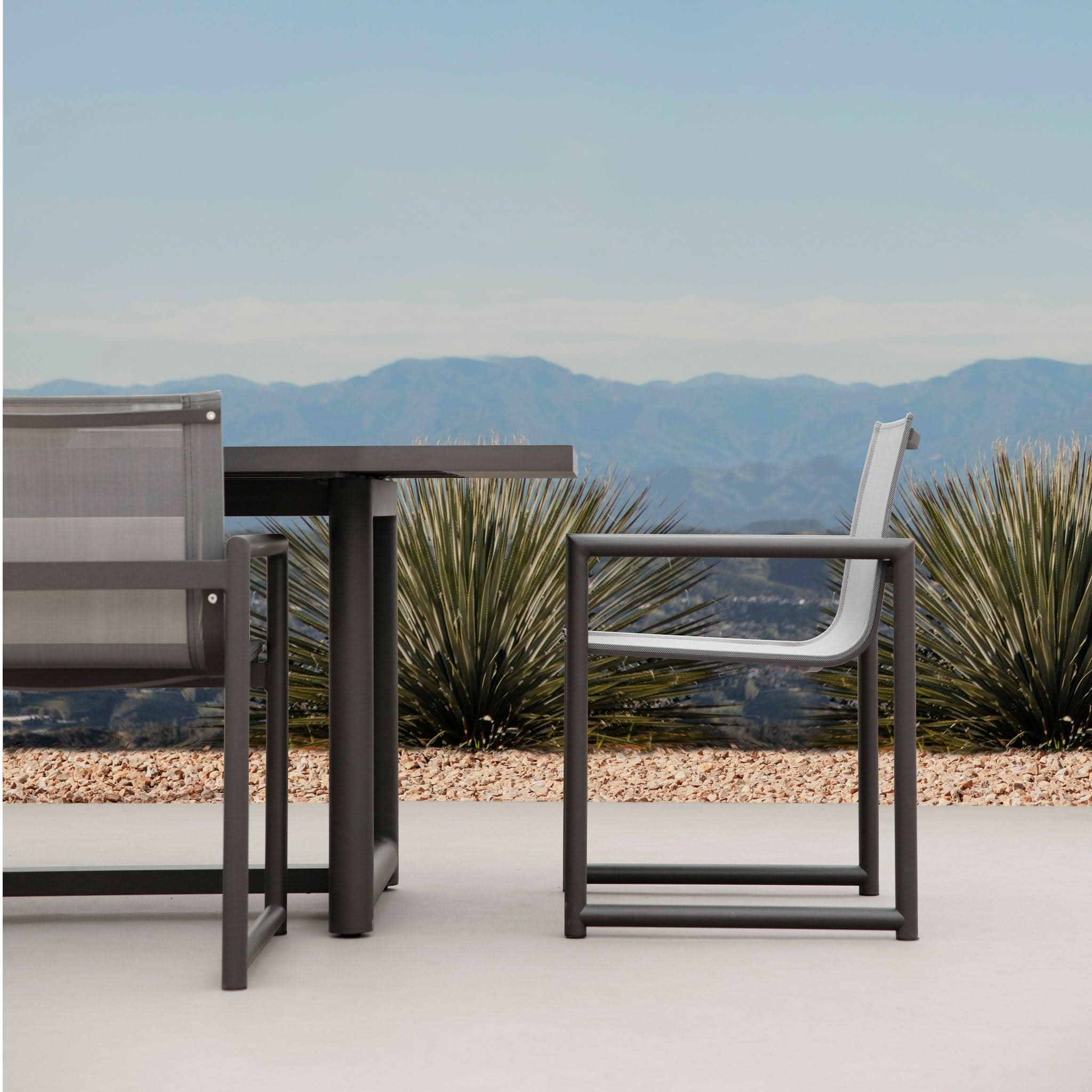 Breeze XL Aluminum Dining Table 102