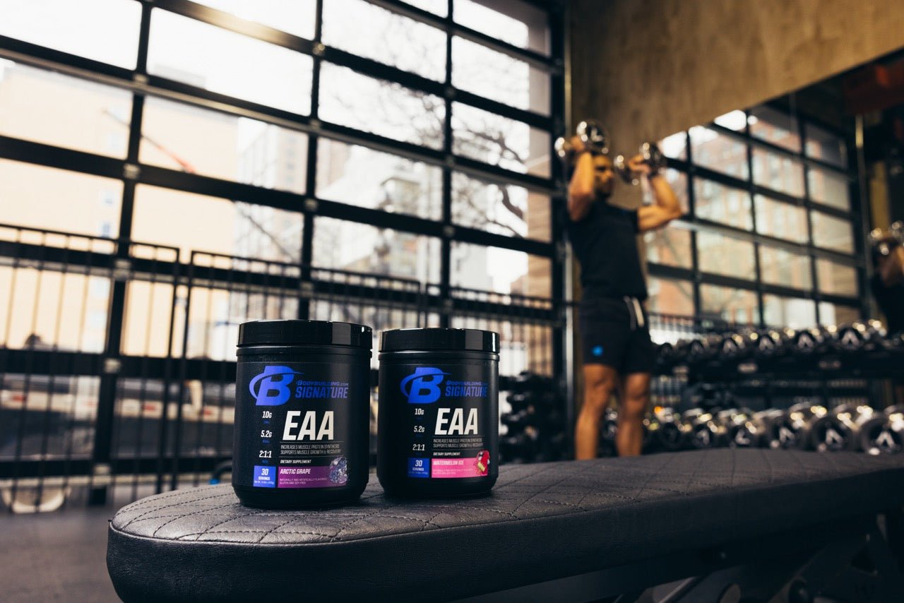 Bodybuilding.com Signature Essential Amino Acids (EAA) Supplement - Pre & Post Workout Recovery for Muscle Growth & Performance Enhancement