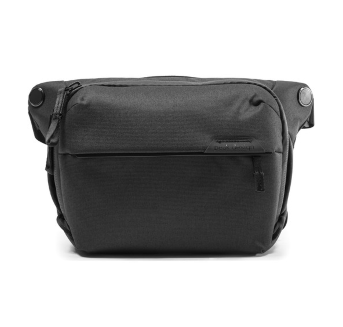 Peak Design Everyday Sling 6L v2 Camera Bag - Compact Waterproof Crossbody Backpack for DSLR & Mirrorless Cameras - Perfect for Travel, Hiking & Urban Commute (Black, 2025 Model)