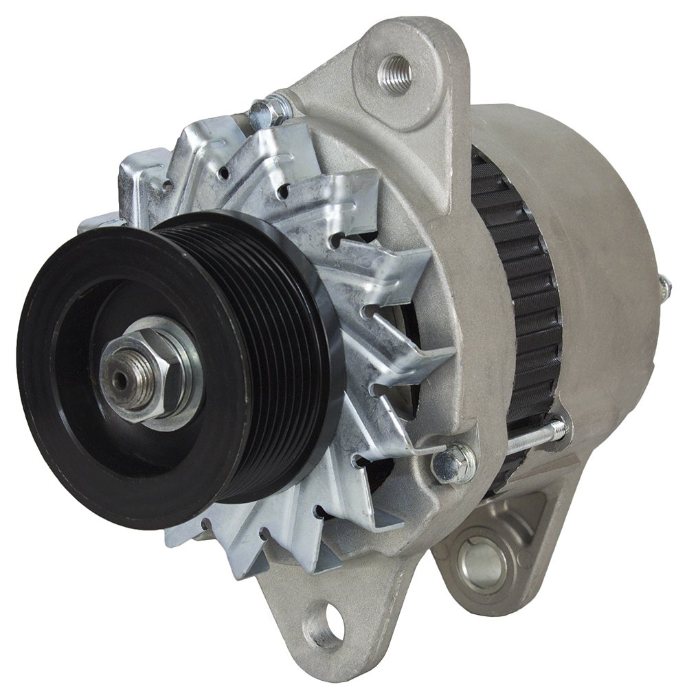 New 24V Alternator for Komatsu Excavator PC60-7 PC128UU-1 PC128US-1 PC75UU-3 - Heavy Duty Replacement Part for Construction Equipment - Perfect for Mining, Digging & Earthmoving Operations