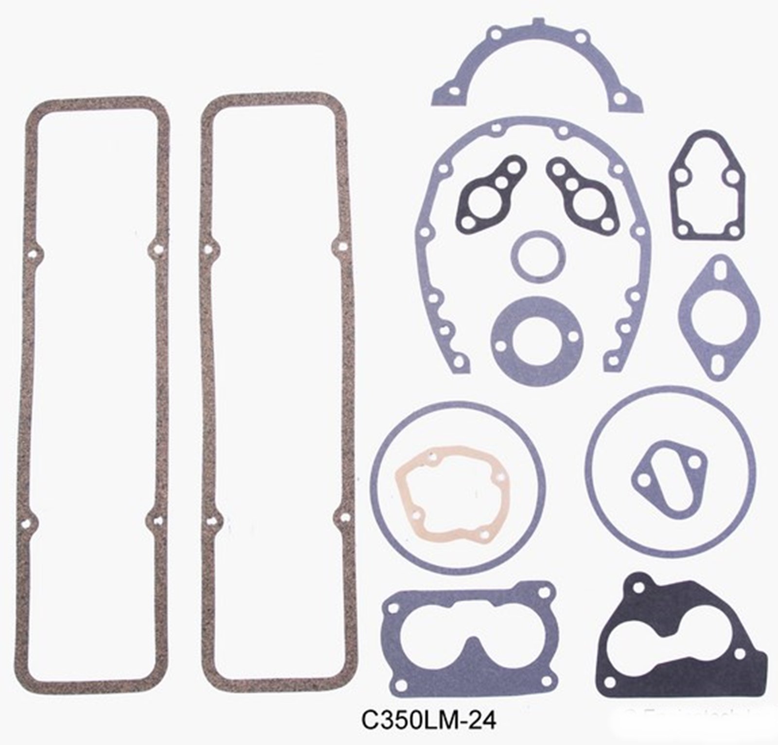 Chevrolet SBC GM 350 5.7L OHV V8 Engine Rebuild Overhaul Kit - Compatible with 1993-1995 Models (3/4