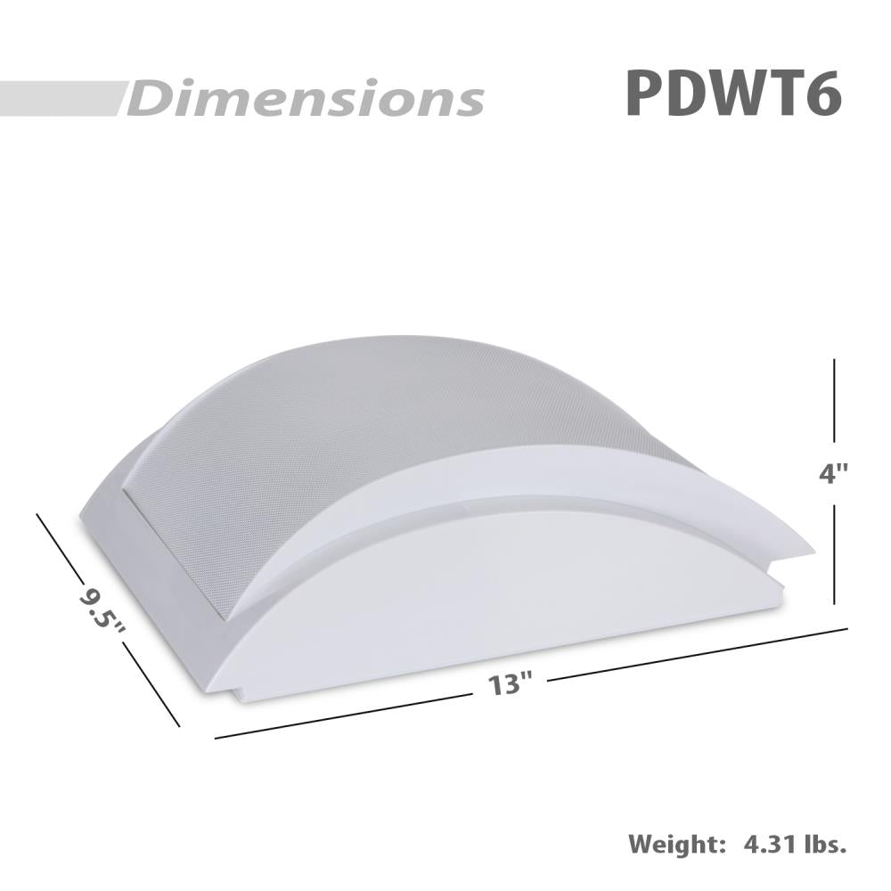6.5 Inch 70V Wall Mount Speaker - High-Quality In-Ceiling Audio for Home Theater, Office, and Commercial Spaces