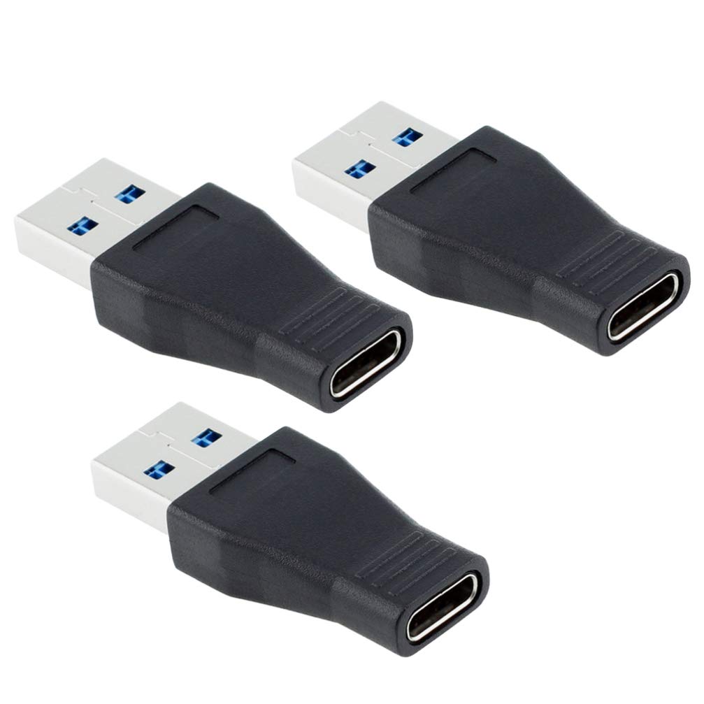 Hemobllo 3-Pack Portable USB-C Charger Adapter - Mini USB-C to Micro USB Converter - Fast Charging for Smartphones, Tablets & More - Perfect for Travel, Home & Office Use