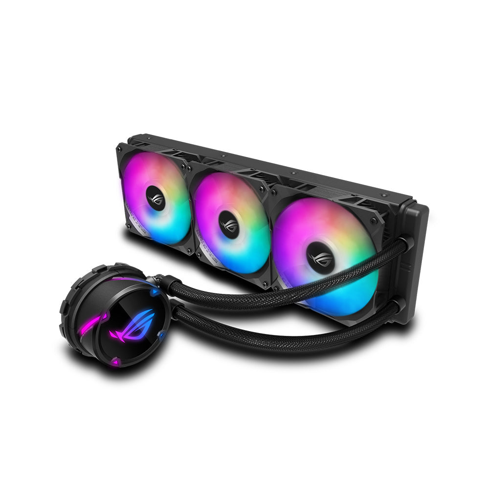 ASUS ROG Strix LC 360 ARGB All-in-One Liquid CPU Cooler - High Performance RGB Cooling for Gaming PCs, Workstations & Overclocking - Perfect for PC Builders, Gamers & Content Creators