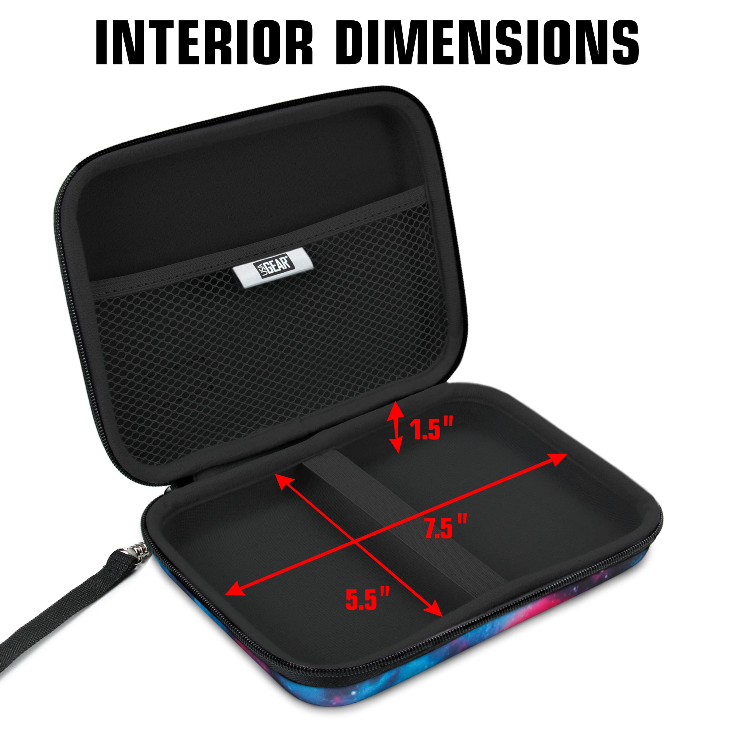 USA GEAR Multimeter Case - Durable Water & Scratch Resistant Protective Cover for Astro AI, Klein Tools, Fluke Multimeters & Electrical Testers (Galaxy) - Ideal for Electricians, DIY Projects & Field Work