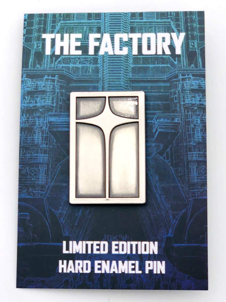 Vintage Enamel Pin - Passport to Iron City Collectible Badge for Backpacks, Jackets & Travel Accessories | Unique Gift for Anime & Sci-Fi Fans